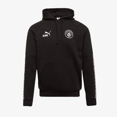 【送料無料・匿名配送】PUMA プーマ マンチェスター・シティ 25/26 King フーディー パーカー スウェット 長袖 黒（プーマブラック）新品 正規品 並行輸入 日本未発売