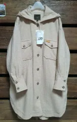 新品 Thursday Island オーバーサイズ ツイードCHECK ウール コート 55 66