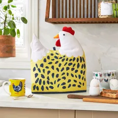 【2026年新作】アルスターウィーバーズ シェイプ ティーコージー Chick Chiken チックチキン ニワトリ ポットウォーマー ティーポットカバー 正規輸入品のサムネイル