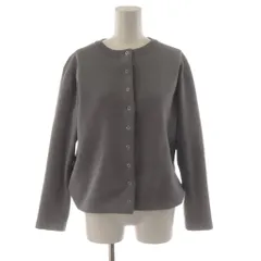 ジャーナルスタンダード レリューム JOURNAL STANDARD relume カーディガン F グレー 無地 ラウンドネック 長袖 /AN43 ■MA