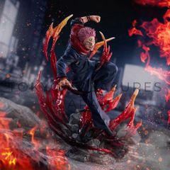 呪術廻戦 虎杖悠仁 フィギュア 炎エフェクト 高クオリティ - メルカリ