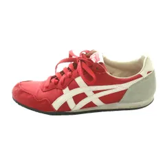 オニツカタイガー Onitsuka Tiger セラーノ SERRANO スニーカー US6.5 25cm 赤 レッド 白 ホワイト /SS ■OS