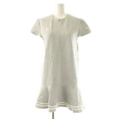 ダーリッチ Darich 24SS ラインカットフレアミニワンピース 半袖 F-L グレー /NR ■OS