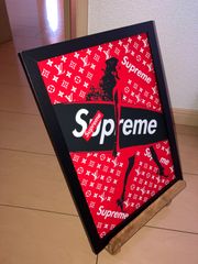 LOUISVUITTON type☆A4額装済オマージュアートインテリアポスター.#220