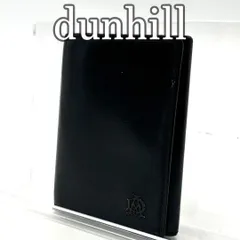 dunhill ダンヒル キーケース 6連 ブラック レザー 本革 メンズ コンパクト 折りたたみ ロゴ刻印 シルバー金具 ビジネス フォーマル 高級感 シンプル デイリー
