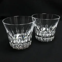 55【新品同様】バカラ Baccarat タンブラー ロックグラス ペアグラス 2客 エトナ ★未使用に近い極美品／水垢・キズ・ヒビ・欠けなし★