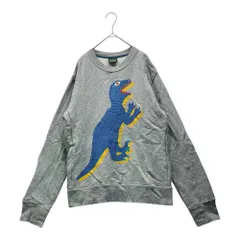 PAUL SMITH(ポールスミス) DINO Crew Neck Sweatshirt クルーネック スウェット PY-DW-89877 L ライトグレー