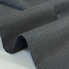 男性着物 本場大島紬 泥藍染 亀甲絣 パールトーン加工 正絹 着物 MK-4109