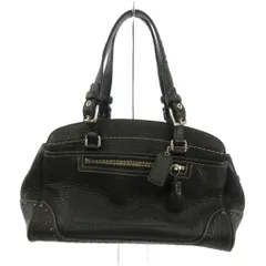 コーチ COACH ハンドバッグ ペブルドレザーサッチェル 5031 黒 ブラック 