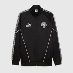 【送料無料・匿名配送】PUMA プーマ マンチェスター・シティ 25/26 King アンセム ジャケット トレーニングウェア 練習着 ジャージ 長袖 黒（プーマブラック）新品 正規品 並行輸入 日本未発売