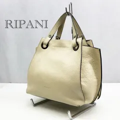 RIPANI リパーニ AIRONE アイローネ 2way レザー ハンドバッグ ポーチ付 9292OD ショルダーバッグ バッグ 革  アイボリー  レディース 鞄 _234067のサムネイル