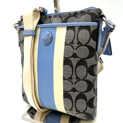 【良品】 coach y2k  signature pvc shoulderbag pochette unisex multicolored コーチ シグネチャー ショルダーバッグ