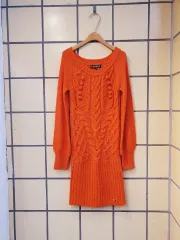 エゴイスト EGOIST ケーブル ニットワンピース 森ガール フェアリー