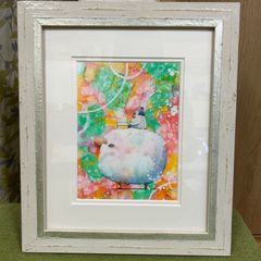 横山 真弥 空から愛を 版画 リトグラフ 絵 アート - メルカリ