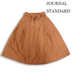 【美品】L'ESSAGE JOURNAL STANDARD レサージュ ジャーナルスタンダード 通年★ フレア ギャザー スカート Sz.F レディース