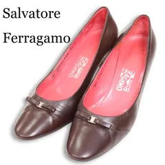 Salvatore Ferragamo サルヴァトーレ フェラガモ 通年 リボン パンプス z.7 1/2　レディース