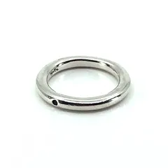 【美品】agete アガット／レディース リング 指輪／SV925／7号／シルバー・ブルー