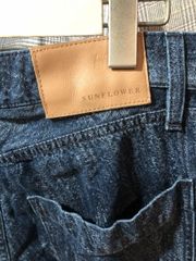 美品】SUNFLOWER ブルー FLARE WORKジップフライ フレア - メルカリ