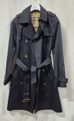 EGOIST レディース ブラック トレンチコート(旧66)