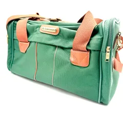 【良品】Samsonite サムソナイト ボストンバッグ 2way Boston bag 緑 グリーン 大容量 旅行 男女兼用