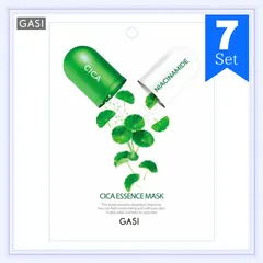 GASI (ガシ) シカエッセンスマスク 1枚入【7セット】『ご希望のセット数を承ります、お問い合わせください。』※沖縄・離島地域配送不可