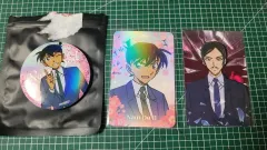 名探偵コナン 缶バッジ&トレカ