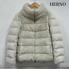 ヘルノ エコ ファー ダウン ジャケット イタリア製 レディース 44 ISItems【USED】【古着】【中古】50150308のサムネイル