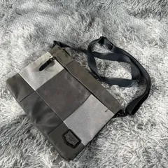 美品ハーヴェスト　DOUBLES BLACK ショルダーバッグ 　YS26B-129