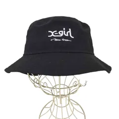 エックスガール X-girl ロゴ刺繍 バケットハット レディース  S/M