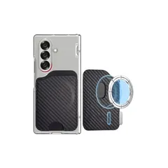【新品】 [Miimall] Magsafe対応 カードケース 3枚収納 両面磁気吸着 カードホルダー Galaxy Fold 7/6/S25/S24用 カードウオレット Pixel 10とiPhone 17/16/15/14/13に対応 マグセーフカード 0