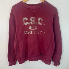 Columbia コロンビア スウェット トレーナー ロゴプリント レッド Sサイズ メンズ 古着 アメカジ ストリート スポーツMIX