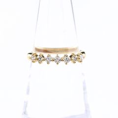 【パーセルジュエリー 】ミルシェノン ダイヤモンドハーフエタニティ リング パーセルジュエリー 】ミルシェノン ダイヤモンドハーフエタニティ