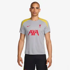 【送料無料・匿名配送】Nike ナイキ リヴァプール 24/25 ストライク サード トレーニング シャツ グレー 赤  Tシャツ 新品 正規品 並行輸入 日本未発売