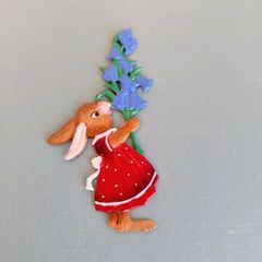 うさぎの卵売りC 錫飾り ドイツ工芸品 シュヴァイツァー工房