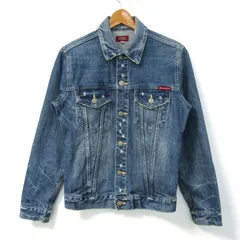 ディッキーズ デニムジャケット アウター Gジャン メンズ Mサイズ ブルー Dickies 【中古】