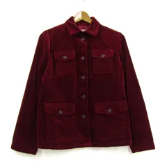 アイアイエムケー ジャケット アウター ベロア調 ミッシェルクラン レディース ﾌﾘｰサイズ ワイン iiMK 【中古】のサムネイル