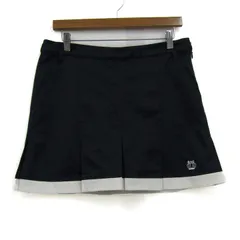 セントクリストファー ミニスカート ボトムス スコート キュロット スポーツウエア レディース 42サイズ 紺×白 St.Christopher 【中古】