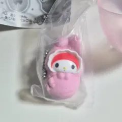 サンリオ くるみ ベイビー 赤ちゃん おくるみ マスコット フィギュア ガチャ マイメロディ マイメロディ