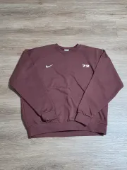 ナイキ 72 スウェット バーガンディ s オーバーサイズ 新品