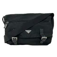 PRADA(プラダ) ショルダーバッグ - 黒 レザー