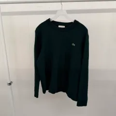 ラコステ グリーン ニット