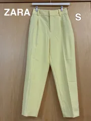 ZARA　ザラ　ハイウエストパンツ　テーパードパンツ　サイズ　S