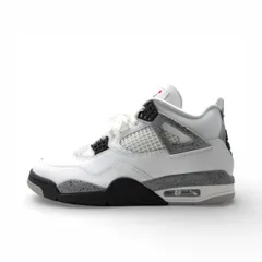 NIKE 2025 AIR JORDAN 4 RETRO WHITE CEMENT サイズ29.0cm FV5029-100 箱有 ナイキ エアジョーダン4 レトロ ハイ スニーカー 大名店