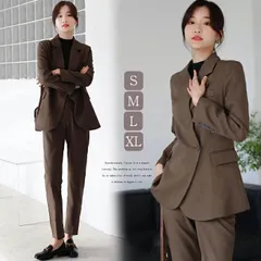 送料無料 パンツスーツ ママスーツ 入学式 レディースレディーススーツ 2点セット セットアップ ジャケット 上下 2点セット 洗える 大きいサイズ フォーマル 結婚式 パーティー セレモニー 面接 卒業式 就活 ママ 春 秋