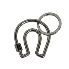 acca(アッカ) アクセサリー美品 - ゴールド×グレー ヘアクリップ