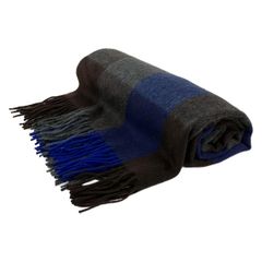 ETRO(エトロ) ストール(ショール)美品 - パープル ウール、カシミヤ