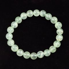 極上】マスカットの輝き 天然グリーンプレナイト 11.5mm 大玉/901 