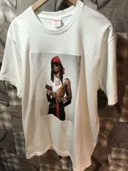福岡出品　Supreme 25FW Playboy Carti Tee プレイボーイ・カーティTシャツ シュプリーム ボックスロゴ フォト L コットン ホワイト FK