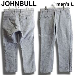 ジョンブル ストレッチデニムパンツ LL インディゴ 日本製 シンプル 
