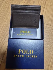 ポロ ラルフローレン ブラウン カードウォレット